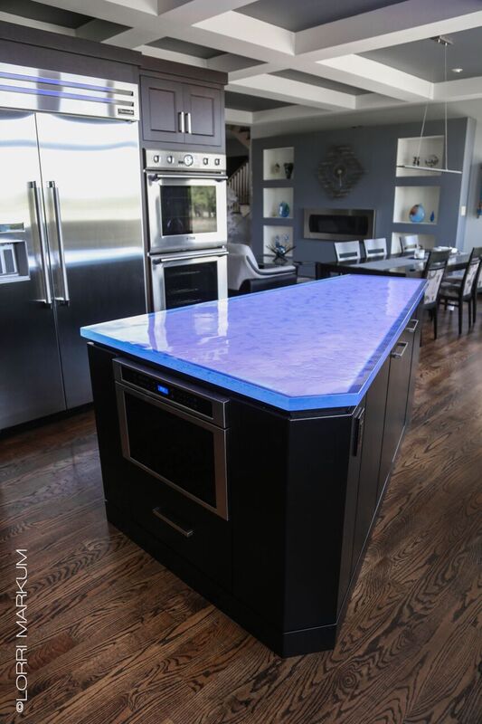 Glass Countertops Surfaces In Indianapolis In