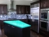 Glass CounterTop with LED lighting Indianapolis